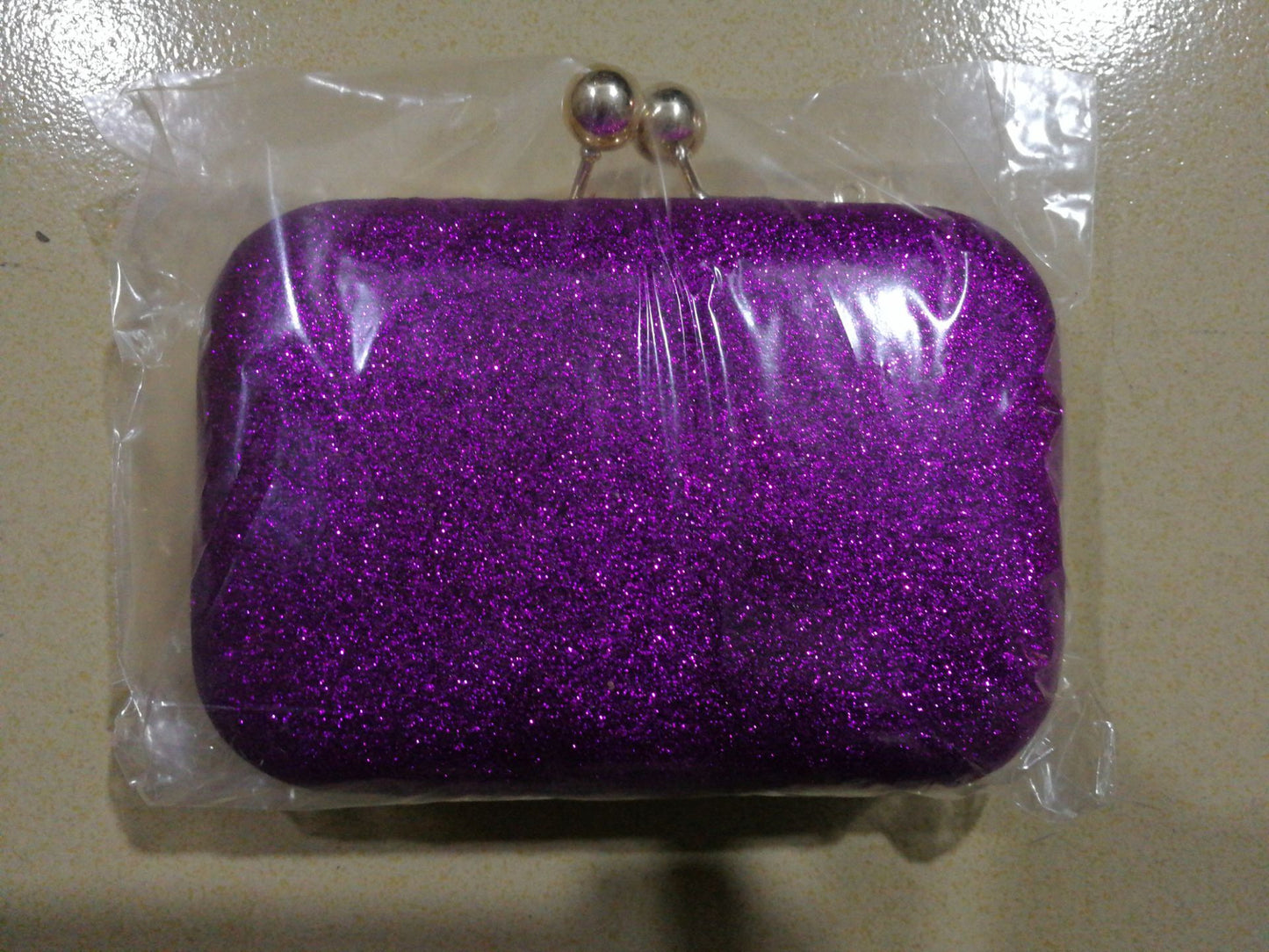 『B237221』迷你夾子晚宴鍊條包