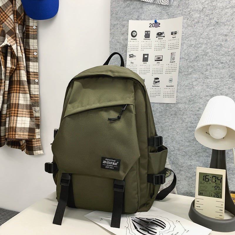 『A23631』日系大容量簡約雙肩包