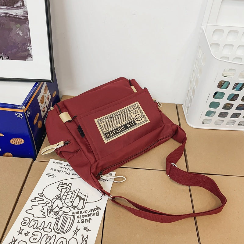 『A234295』韓版單肩大容量郵差包