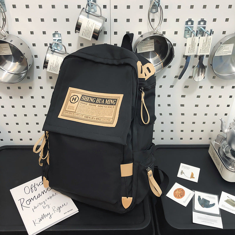 『A2332046』日系校園大容量雙肩包