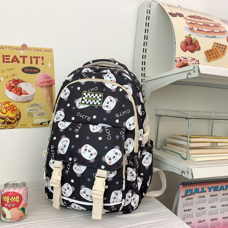 『A2332010』可愛塗鴉大容量雙肩包