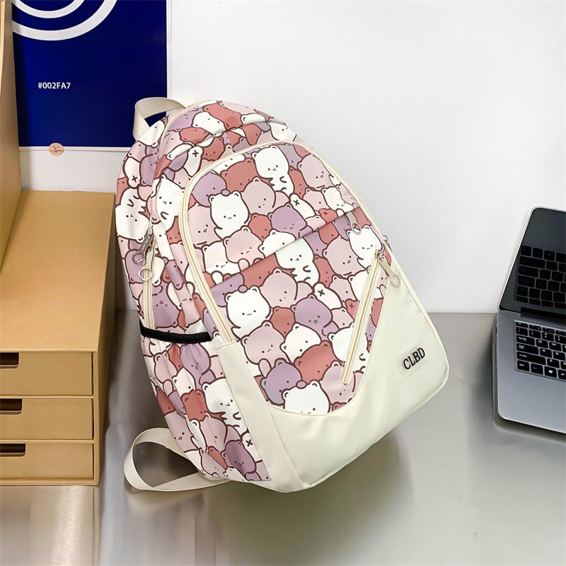 『A2332043』韓版大容量塗鴉休閒包