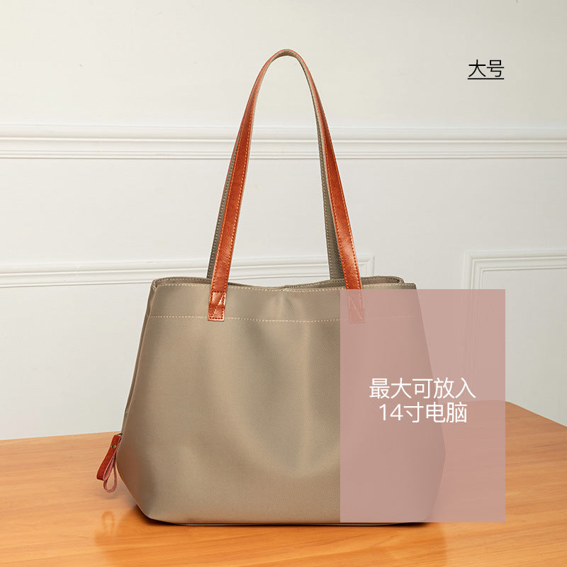 『B2333030』休閒尼龍大容量托特包