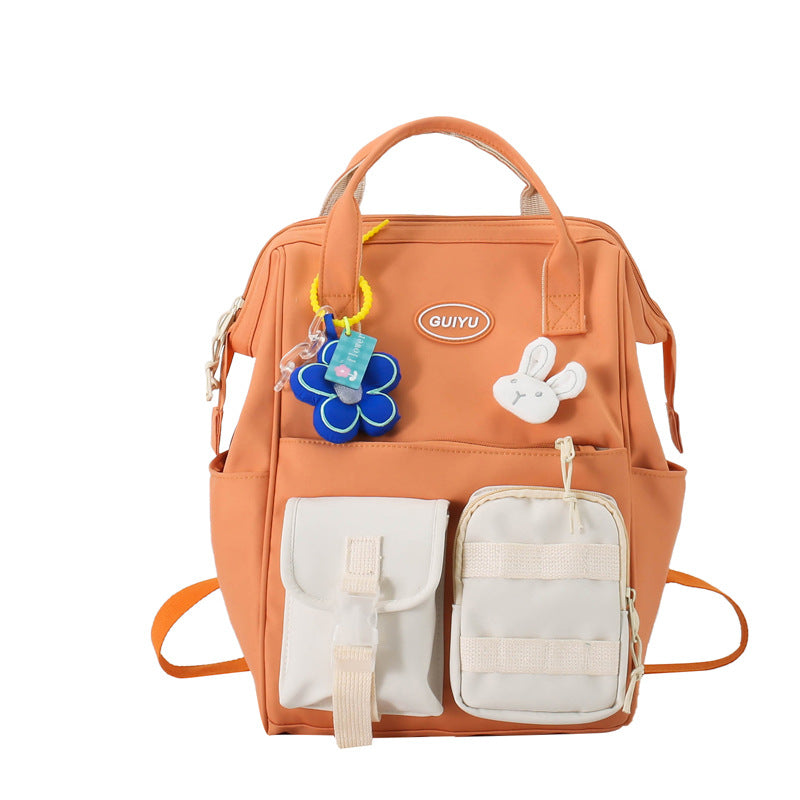 『A2332048』日系大容量可愛手提雙肩包