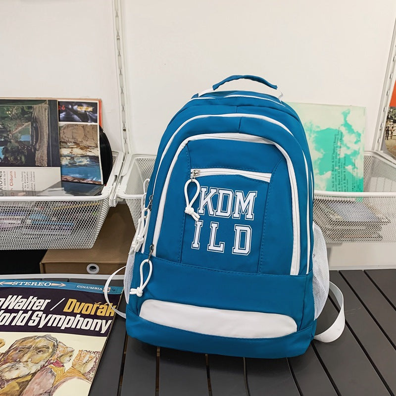 『A2332014』韓版大字母學生雙肩包